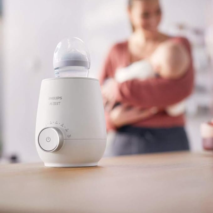 Opiniones Philips Avent Calentador rápido de botellas con control de temperatura inteligente: se calienta de manera uniforme. ¡Descubre el mejor calentador de botellas para tu bebé! ¡Compra ya el tuyo!