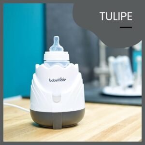 Babymoov Calienta-biberones tulipán color crema - Opiniones, precio y características
