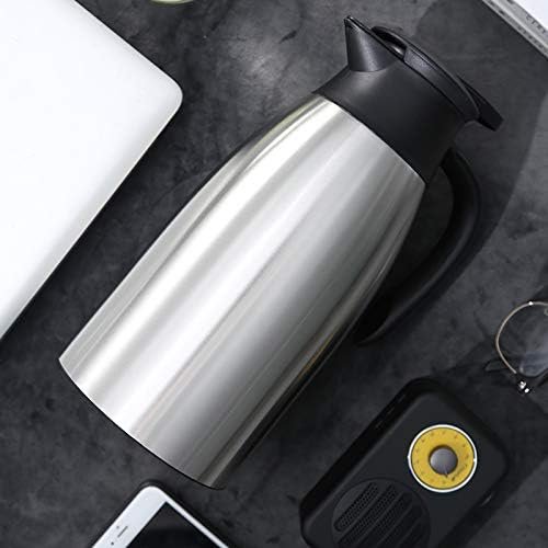 Jarra Térmica 2L de Acero Inoxidable - Termo dispensador de calidad superior - Jarras Termo duraderas y funcionales - Opiniones 5 estrellas.