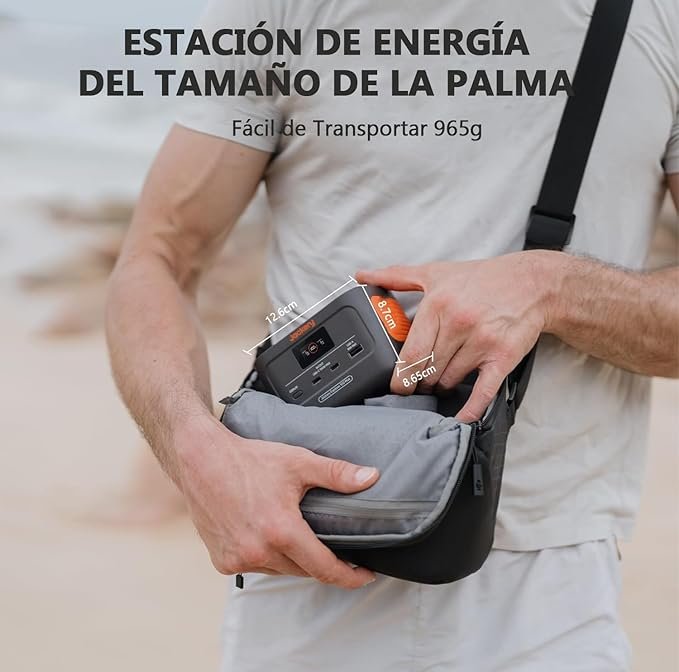 Mini Estación de Energía Portátil Jackery Explorer 100 Plus, 99Wh/31000mAh Batería LiFeP04 Duradera, 3 Puertos USB-A/C - Opiniones y Análisis detallado - ¡Descúbrelo Aquí!