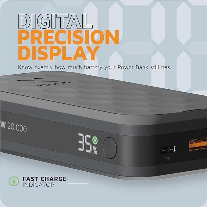 Opiniones Powerbank 35W Fuel Series 20.000 - Midnight Black