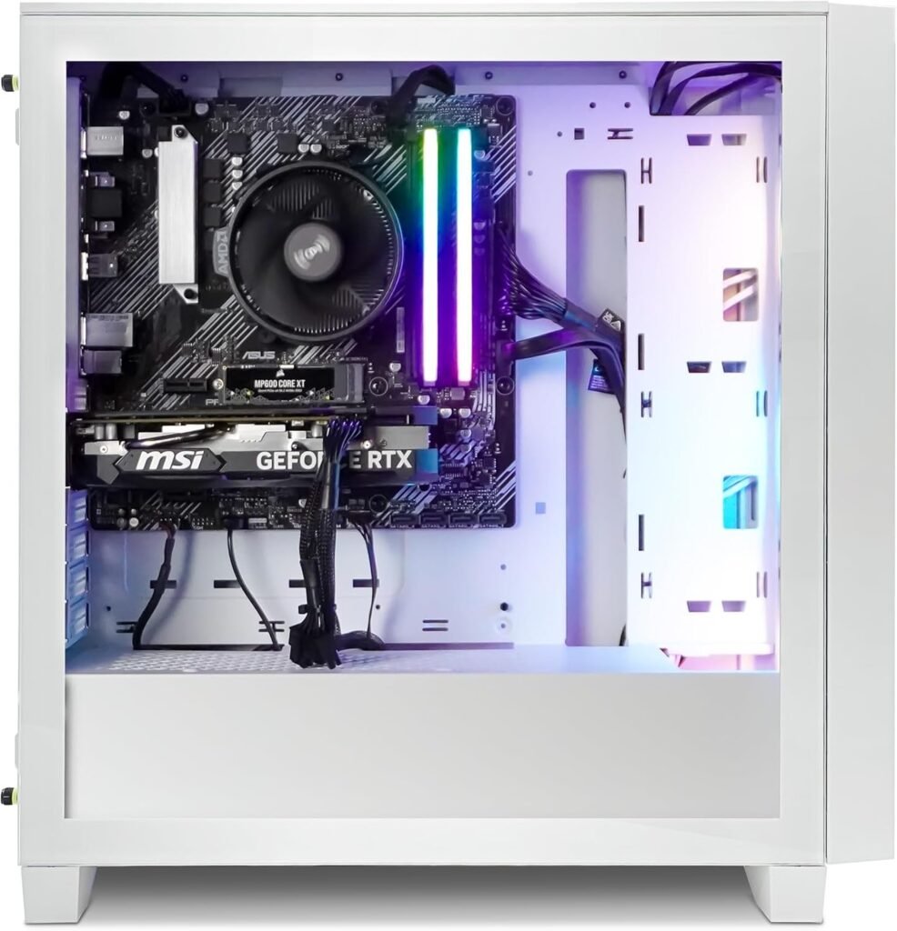 Opiniones PC Gamer iCUE AMD 4060v2 White - Reseña completa del mejor ordenador para juegos 2021