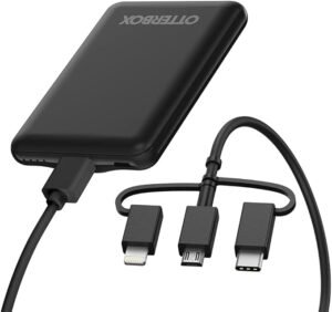 Opiniones OtterBox Power Bank, Cargador portátil 5,000 mAh con Puertos USB-A 10W y Micro-USB 10W, indicador Carga LED. ¡Consigue la carga que necesitas en cualquier momento y lugar! ¡Compra ya el tuyo!