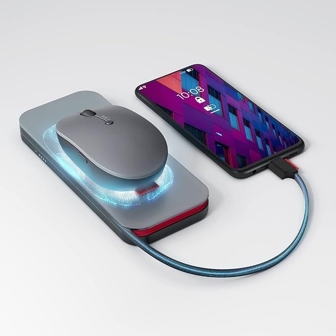 Opiniones Lenovo Go - Banco de energía móvil inalámbrico (Capacidad de 10.000 mAh) 30 W de Salida máxima - Reseña completa y mejor precio.