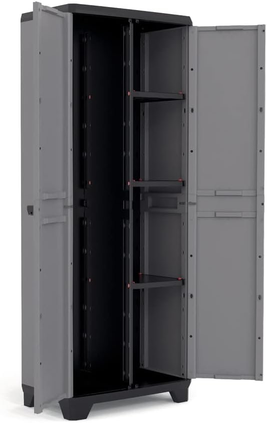 Opiniones Keter Armario Stilo Escobero | Armario Escobero de almacenaje - Descubre la mejor solución para organizar tus pertenencias con el armario escobero Keter Stilo. ¡Aprovecha nuestras ofertas!