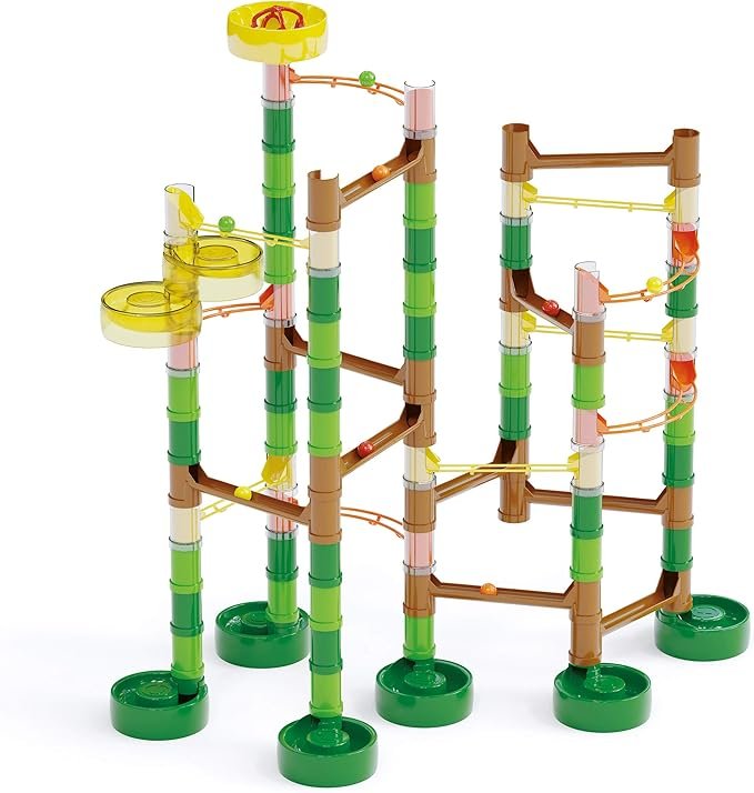 Opiniones QUERCETTI Marble Run Quercetti-6582 Migoga Jungle, Multicolor (110) - Descubre la mejor forma de entretener a tus hijos con este increíble conjunto de juegos de canicas Quercetti Marble Run. ¡Conseguirás horas de diversión y aprendizaje para los más pequeños en un ambiente de selva multicolor! ¡Hazte con el tuyo ahora!