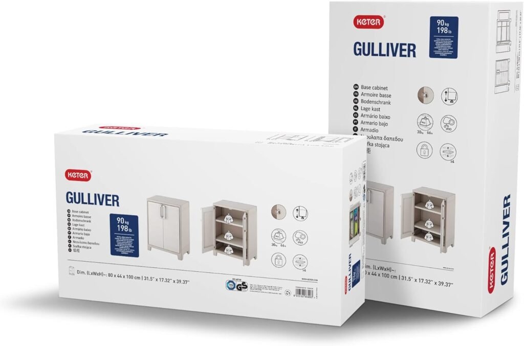 Opiniones Keter Armario Gulliver Bajo | Almacenaje Interior y Exterior - Reseñas y Opiniones - Lo que debes saber antes de comprar.