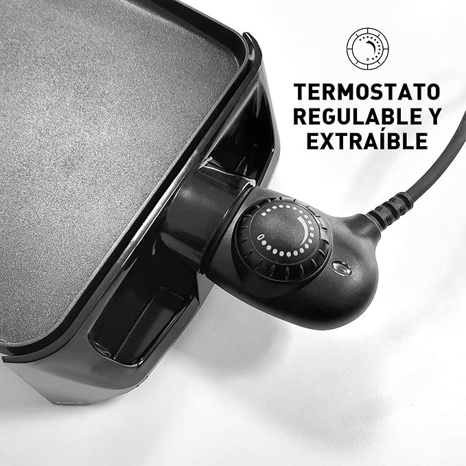 Imagen alternativa: "Jata Gr195 Plancha de Asar Cocina Por Igual en Toda La Superficie | Antiadherente y Libre de Pfoa | Resistente y Duradera | Ideal para Cocinar de Forma Saludable"