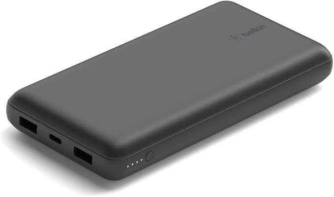 Cargador USB-C Portátil de 20 000 mAH Belkin - Opiniones Batería Externa 20K con Puerto USB-C de Salida/Entrada.