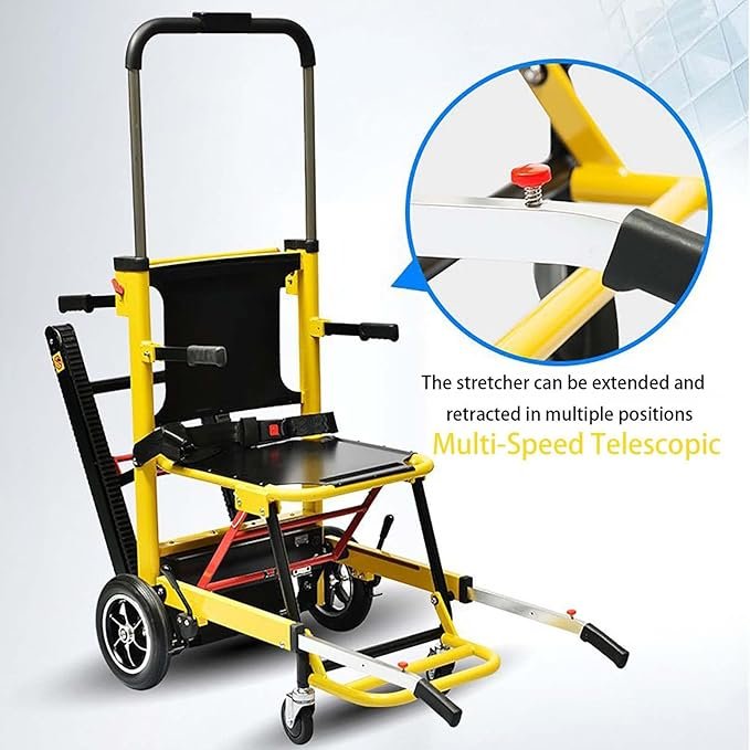 Carrito eléctrico para silla de ruedas, silla plegable portátil, elevador de escaleras, equipo médico de asistencia de movilidad.