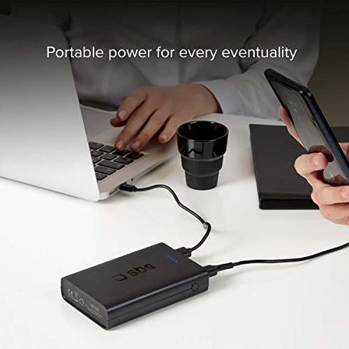 Opiniones POWERBANK SBS 20.000 mAh 2X USB 2.1A Negro - Compra online al mejor precio