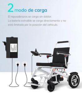 Opiniones WISGING 40KM Recorrido Largo - Silla De Ruedas Eléctrica Para Adultos - Silla De Ruedas Eléctrica Inteligente Ligero Plegable Todo El Terreno - ¡Descubre la libertad de movilidad con nuestra silla de ruedas eléctrica todo terreno! Fabricada con materiales ligeros y resistentes, esta silla te permitirá desplazarte con facilidad y comodidad en cualquier tipo de terreno. Con un recorrido de hasta 40KM, podrás disfrutar de largos paseos sin preocuparte por la autonomía. ¡No esperes más y hazte con la tuya hoy mismo!