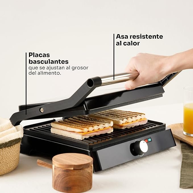 Mellerware -Parrilla Eléctrica Hotty!2200W - Opiniones y Características