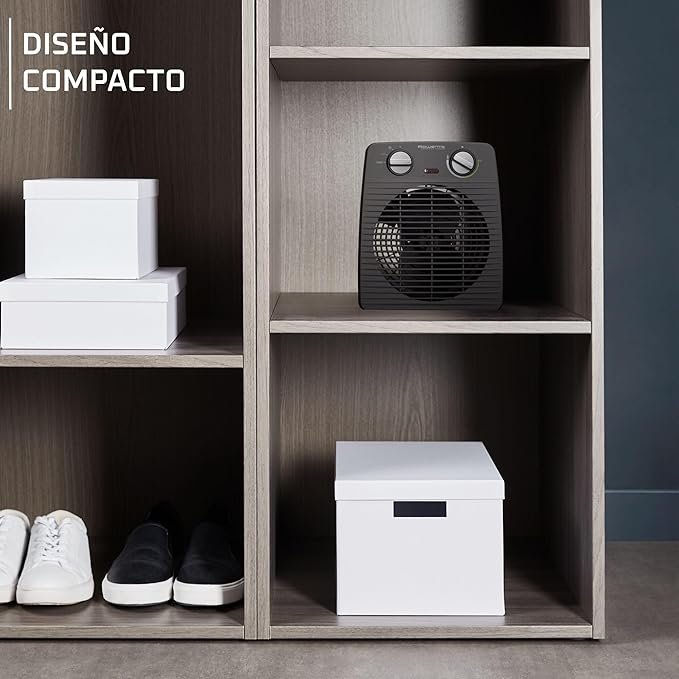 Rowenta Compact Power SO2210 - Calefactor Compacto con motor dual de 1000 W y 2000 W, función Silence - Opiniones y Análisis???