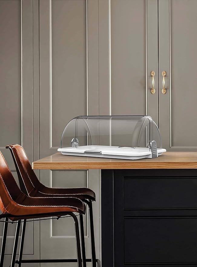 Opiniones Polybox Grande Silver Panera - Descubre la mejor panera grande en color plateado. ¡Aprovecha los precios y opiniones de nuestros clientes satisfechos!