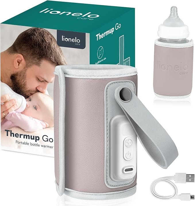 Opiniones LIONELO Thermup Go Calientabiberones portátil - Mantén la temperatura de la leche de tu bebé en cualquier lugar - Función de carga USB - ¡Descubre la mejor solución para alimentar a tu pequeño en todo momento!