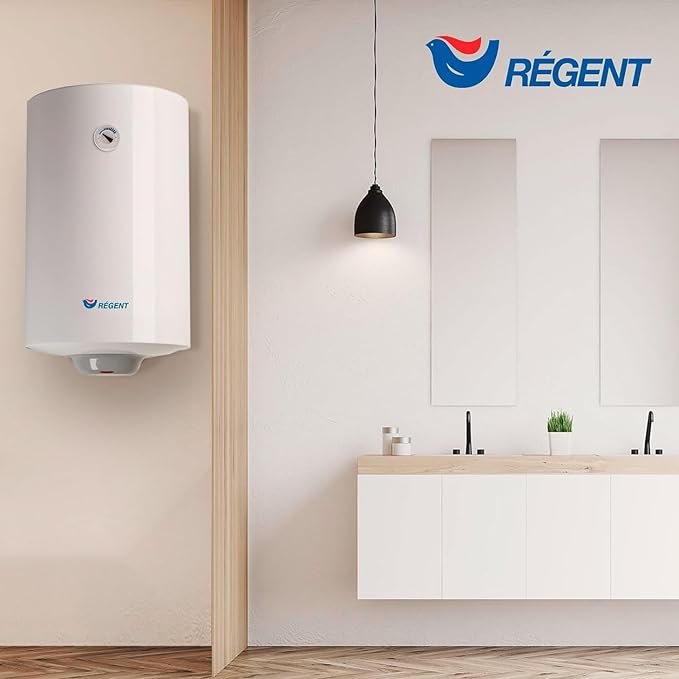 Opiniones Regent - Termo Eléctrico 50 Litros, Calentador de Agua Eléctrico Vertical con Luz Piloto y Regulación Exterior - Producto de calidad con numerosas opiniones positivas. Perfecto para calentar agua de forma eficiente. ¡No te quedes sin el tuyo!