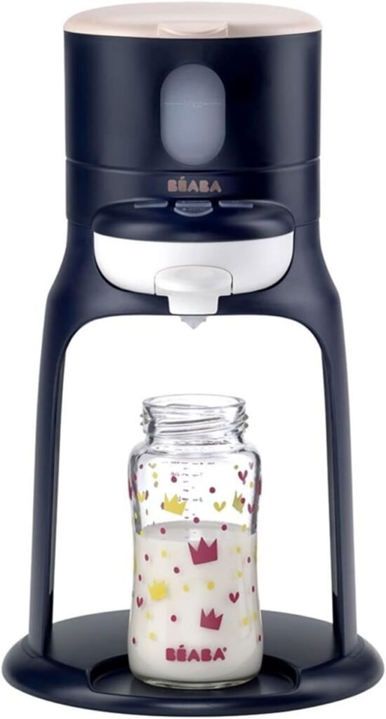 Preparador/calentador de botellas BÉABA con dispensador de agua a temperatura precisa, instantáneo y rápido, con función de baño.
