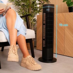 Ventilador de Torre EnergySilence 690 Skyline de 29", de pie, 50 W de potencia - Opiniones y Análisis 2022
