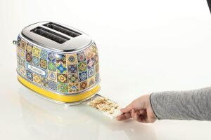 Opiniones Ariete 155 PositaNotostador, 810W, 2 rebanadas, 6 niveles de dorado, bandeja de migas - Imagen del producto