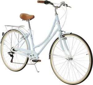 Opiniones FabricBike Step City- Bicicleta de Paseo Mujer, Bicicleta Urbana Vintage Retro, Bicicleta de Ciudad Estilo Holandesa - Descubre nuestra bicicleta de paseo mujer ideal para recorrer la ciudad con estilo. Fabricada con un diseño urbano vintage retro inspirado en las bicicletas holandesas, esta bicicleta de ciudad te brindará comodidad y elegancia en cada trayecto. ¡Hazte con la tuya hoy mismo!