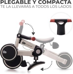 Opiniones Kinderkraft 4TRIKE Triciclo 3 en 1, Minibicicleta, Bicicleta sin Pedales, Bicicleta bebé - Descubre la mejor bicicleta para tu bebé.