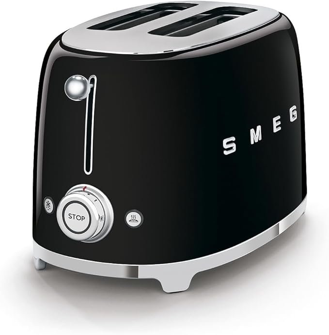 Tostadora SMEG TSF01BLEU 2x2 Ranuras de Acero Inoxidable 950W - Opiniones y Análisis