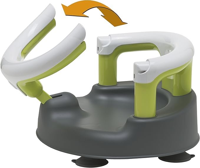Rotho Babydesign 20429022101 Asiento para bañera, Anillo plegable, Cierre de seguridad para niños - Opiniones y características del producto