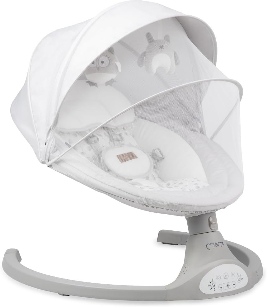 Mecedora para Niños KENANI - OpinionesMoMi Una cómoda mecedora para niños de hasta 9 kg. ¡Diversión y seguridad garantizadas!