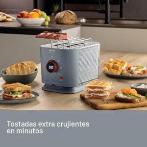 Opiniones Imetec GranToast Tostadora - Capacidad para 4 Rebanadas - Temporizador Digital