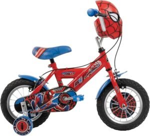 Bicicleta Infantil Huffy Spiderman en color rojo - Opiniones y Características