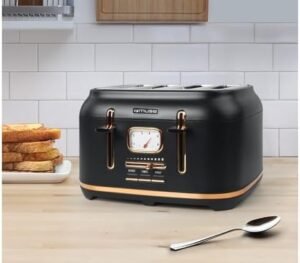 Tostador Muse MS131BC 4 rebanadas negro mate/cobre - Opiniones - Imagen del producto