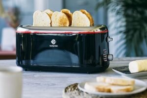 Family Care Tostadora de Pan Ancho y Largo, Tostadora Pan Doble Ranura Larga 1300 W - Opiniones y Análisis Completo