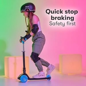Opiniones Zinc T-Motion Patinete para niños, Juventud Unisex - patinete para niños con diseño ergonómico y seguro, ideal para divertirse al aire libre. ¡Cómpralo ya y disfruta de la mejor calidad en entretenimiento para tu hijo!