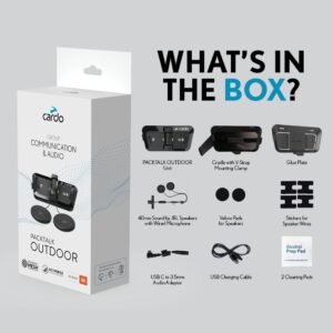 Opiniones Cardo PACKTALK Outdoor: Sistema de comunicación para Casco, Ideal para esquí, Snowboard y Ciclismo. ¡Descubre la mejor manera de mantenerte conectado mientras disfrutas al aire libre!