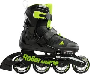 Rollerblade Patines en línea Microblade para niños, Azul Noche/Naranja - Opiniones, precio y características. ¡Compra ya!