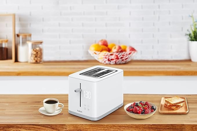 Opiniones Tefal TT6931 Sense Tostadora | 7 niveles de bronceado | pantalla digital - Descubre la tostadora Tefal TT6931 Sense con 7 niveles de bronceado y pantalla digital. ¡Desayuna de forma rápida y deliciosa!