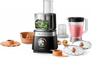 Eficaz Robot de Cocina Philips con Licuadora - 850W, 31 funciones, Jarra 2.1L - Opiniones y Análisis Completo