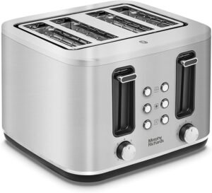 Morphy Richards 242800 - Tostadora (4 rebanadas (acero cepillado) - Opiniones y características. ¡Descubre más aquí!