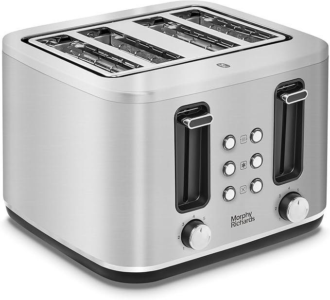 Morphy Richards 242800 - Tostadora (4 rebanadas (acero cepillado) - Opiniones y características. ¡Descubre más aquí!