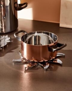 Opiniones Alessi DUL01 - Salvamanteles Extensible de Design - Descubre el diseño moderno y funcional de Alessi. ¡Augh! Añade un toque de estilo a tu mesa con este salvamanteles extensible. ¡Cómpralo ya!