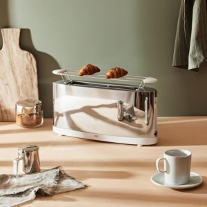 Tostador de Diseño Alessi SG68 con Rejilla para Bollos, Acero Inoxidable - Opiniones y Análisis - Compra Ahora