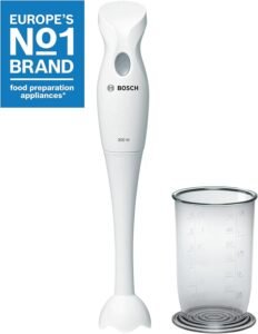 Bosch MSM6B150GB Batidora de inmersión 300W Gris, Color blanco - Licuadora (Batidora de inmersión) - Opiniones y especificaciones completas - ¡Compra ahora!