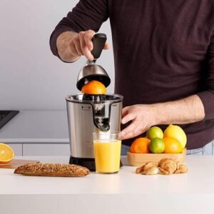 Opiniones Taurus - Exprimidor Naranjas Easy Press Legend 600W INOX | 2 Filtros + 2 Conos + Regulador Pulpa Electrico. Un exprimidor de naranjas potente y versátil para disfrutar de jugos frescos en casa. ¡Aprovecha esta oferta exclusiva!