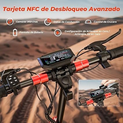 iScooter ix6 Patinete Electrico - Opiniones, Características y Precio | 1000W Motor, Autonomía 50-60km, 17.5AH Batería - Mejor opción para Adultos - ¡Consíguelo ya!