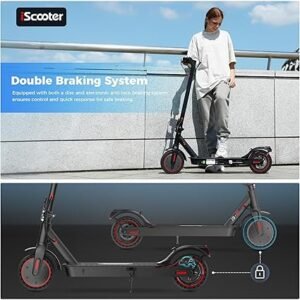 iScooter Scooter Patinete Electrico, Unisex Adulto - Opiniones y Características Principales