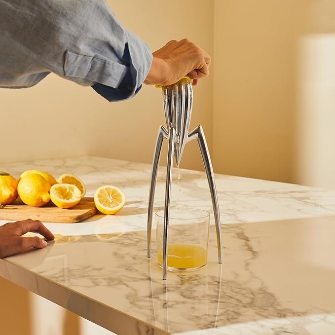 Exprimidor de aluminio brillante Alessi PSJS Juici Salif - Opiniones, características y precio