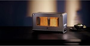 Tostadora WMF LoNo Glass - Una Ranura XL, 7 Velocidades, Exterior de Cristal, Botones Retroiluminados