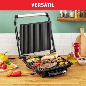 Opiniones Tefal GC241D Grill con placas antiadherentes, Toque frío, Bandeja recoge jugos extraíble - Producto de calidad para cocinar de forma rápida y saludable. ¡Adquiere el tuyo ya!