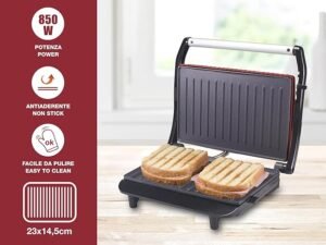 Opiniones sobre la Parrilla Eléctrica BEPER P101TOS002 Panini/Sándwich, 850W